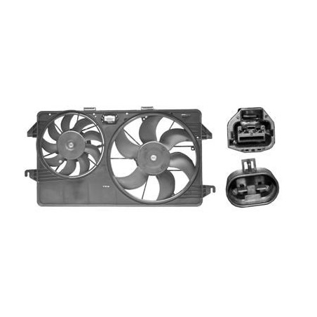 Cadre + hélice + moteur ventilateur