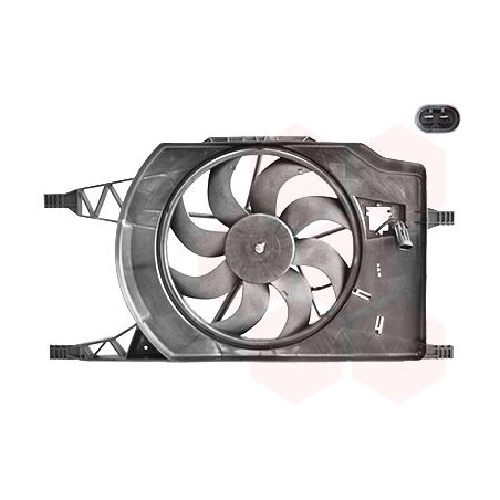 Cadre + hélice + moteur ventilateur