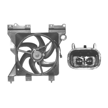 Cadre + hélice + moteur ventilateur