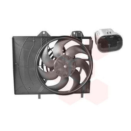 Cadre + hélice + moteur ventilateur
