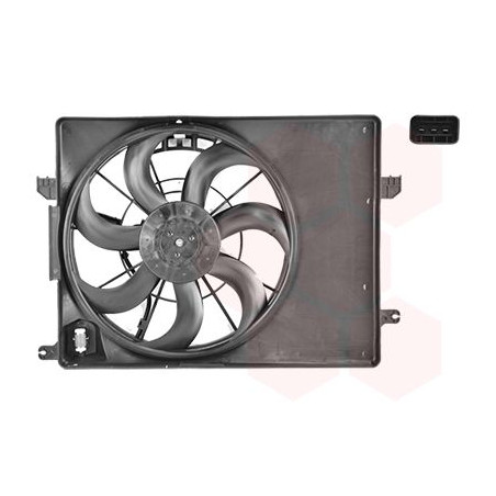 Cadre + hélice + moteur ventilateur
