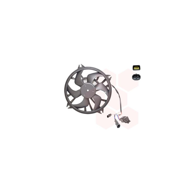 Cadre + hélice + moteur ventilateur