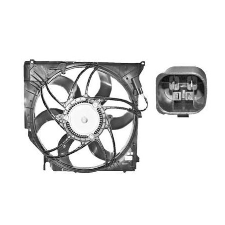 Cadre + hélice + moteur ventilateur