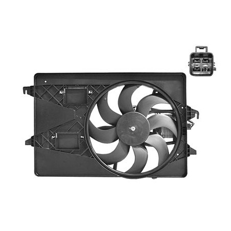 Cadre + hélice + moteur ventilateur