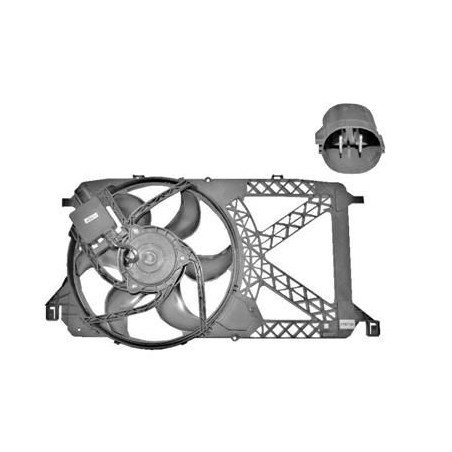 Cadre + hélice + moteur ventilateur