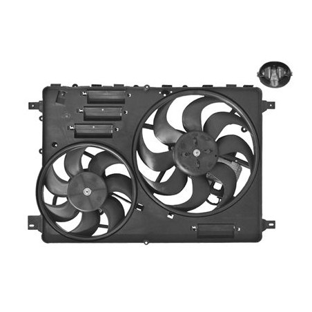 Cadre + hélice + moteur ventilateur