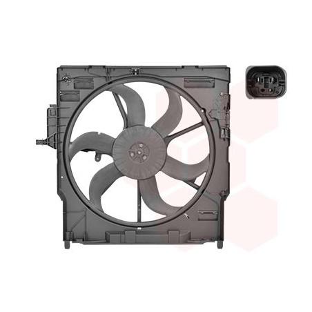 Cadre + hélice + moteur ventilateur