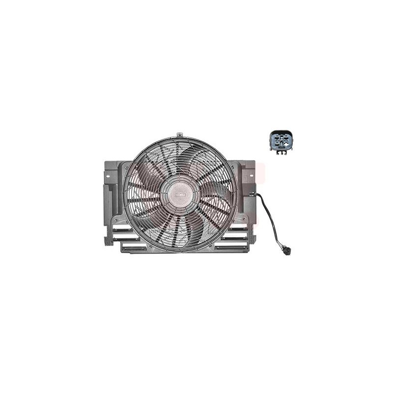 Cadre + hélice + moteur ventilateur