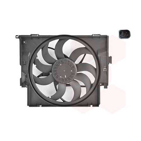 Cadre + hélice + moteur ventilateur