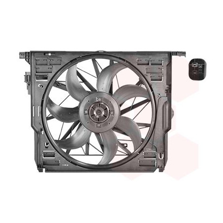Cadre + hélice + moteur ventilateur