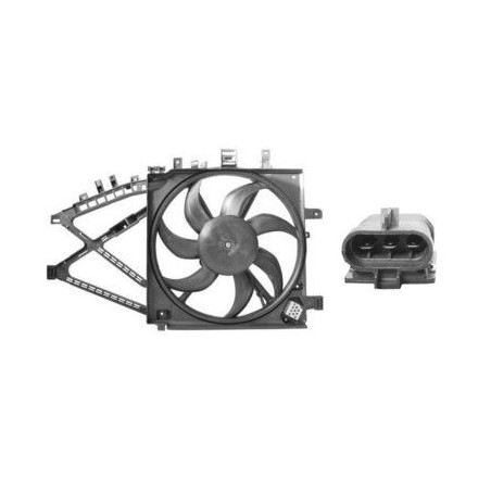 Cadre + hélice + moteur ventilateur