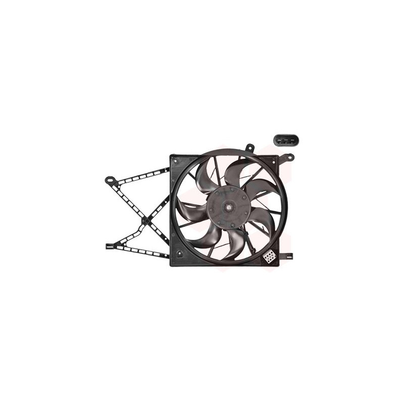 Cadre + hélice + moteur ventilateur