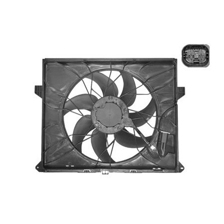 Cadre + hélice + moteur ventilateur