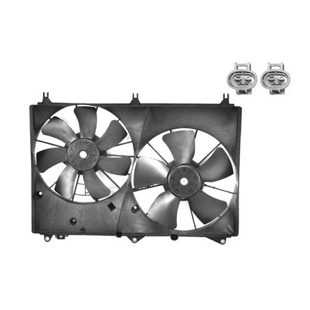 Cadre + ventilateur double