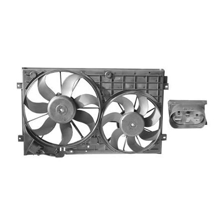 Cadre + ventilateur double