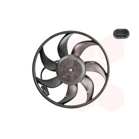 Hélice +moteur(derrière le radiateur extracteur)