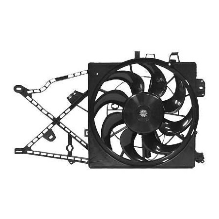 Hélice +moteur(derrière le radiateur extracteur)