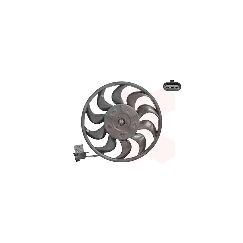 Cadre ventil(derrière le radiateur)