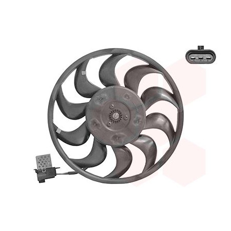 Cadre ventil(derrière le radiateur)