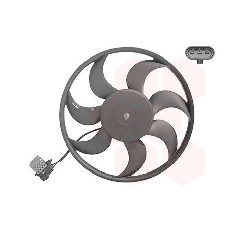 Cadre ventil(derrière le radiateur)