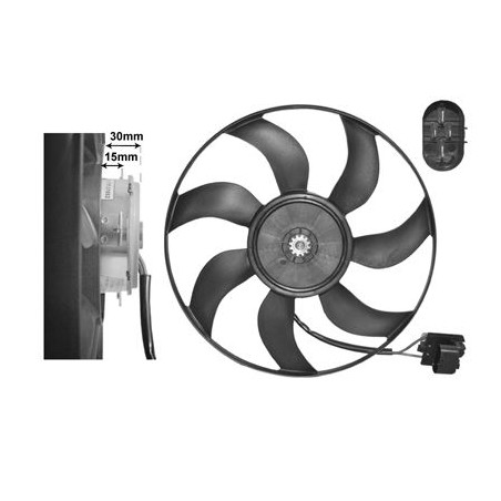 Moteur + hélice ventilateur