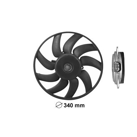 Moteur + hélice ventilateur