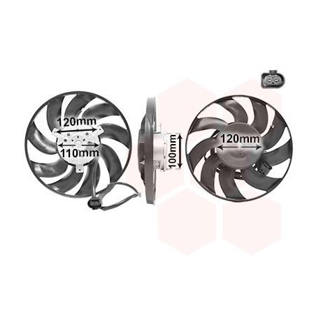 Moteur + hélice ventilateur