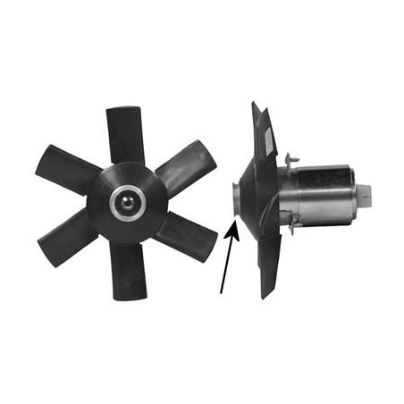 Moteur + hélice ventilateur